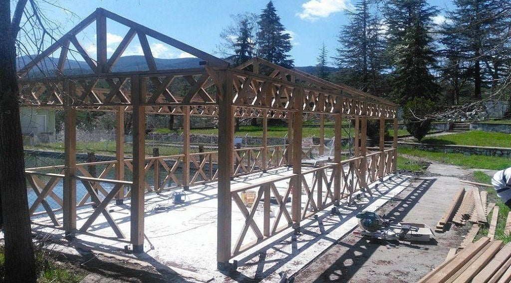 12x4 48m² Ahşap Kamelya WZ-5