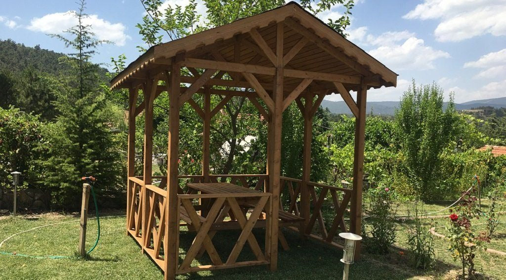 2.5x2.5 6.25m² Ahşap Kamelya WZ-6