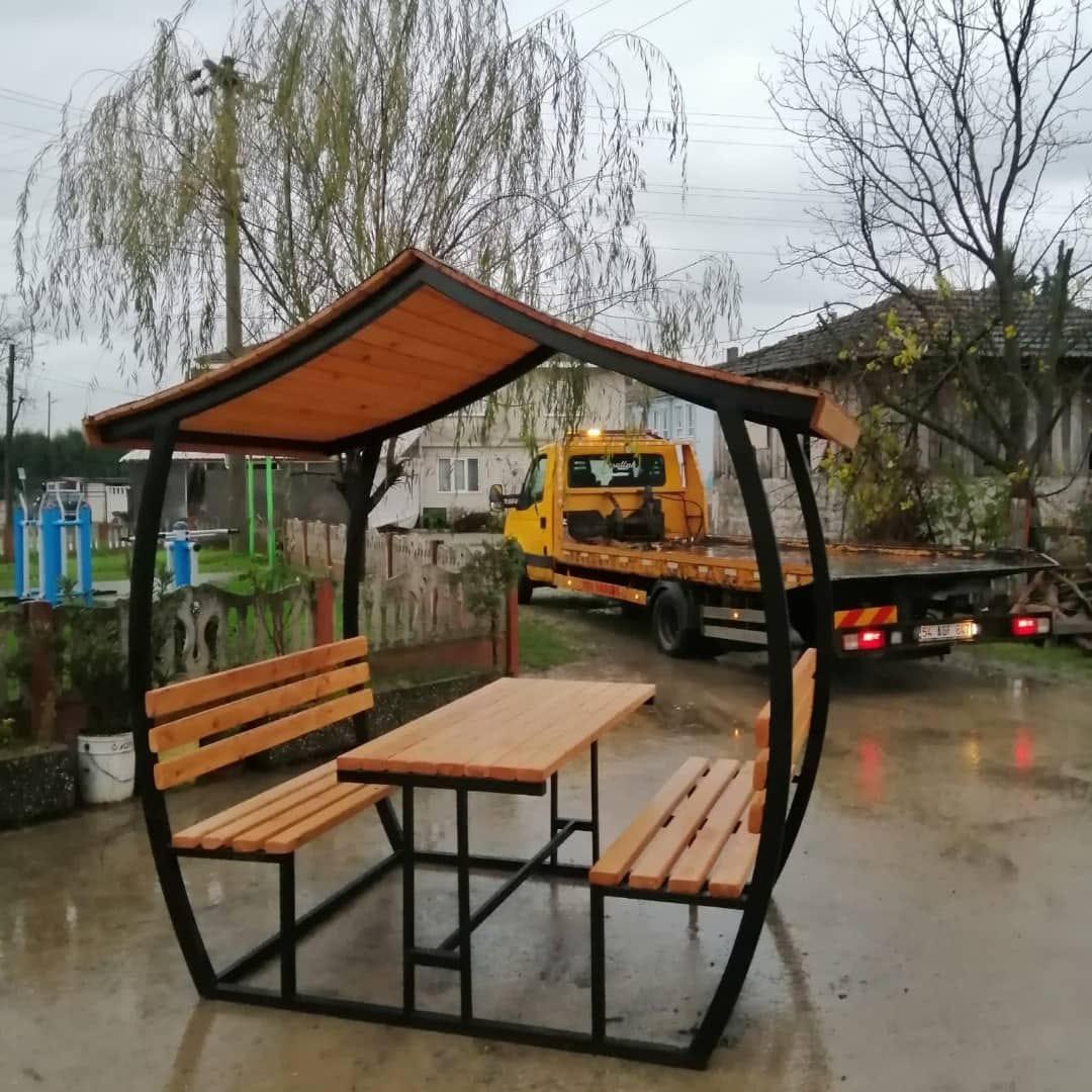 2025 Bahçe Çardak Modelleri – 8 Kişilik Japon Çatı ÇardakÇardakWoodzanya