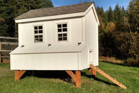 2×2=4m² 40 Tavukluk Ahşap Tavuk KümesiTavuk KümesiWoodzanya