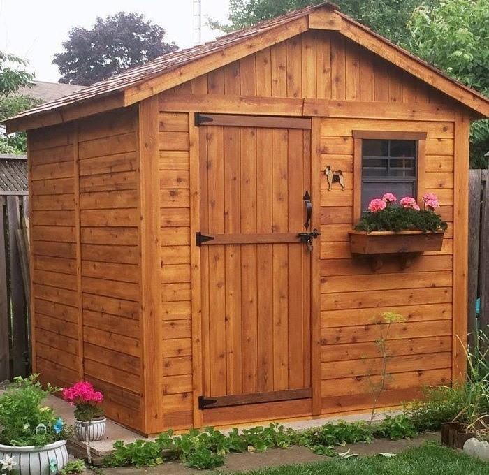 2×3=6m² Ahşap Ardiye – DepoBahçe KulübesiWoodzanya