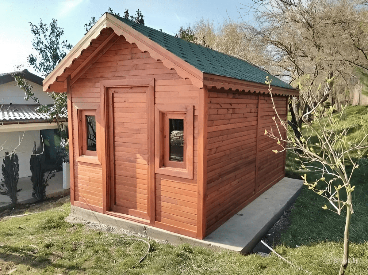 2×3=6m² Ahşap Ardiye – DepoBahçe KulübesiWoodzanya