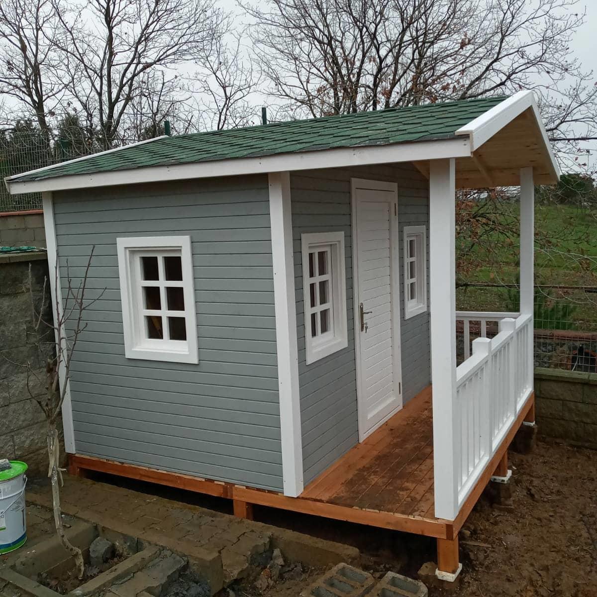 3×3 9m² Ahşap Ardiye – Depo - Hobi EviAhşap KulübeWoodzanya