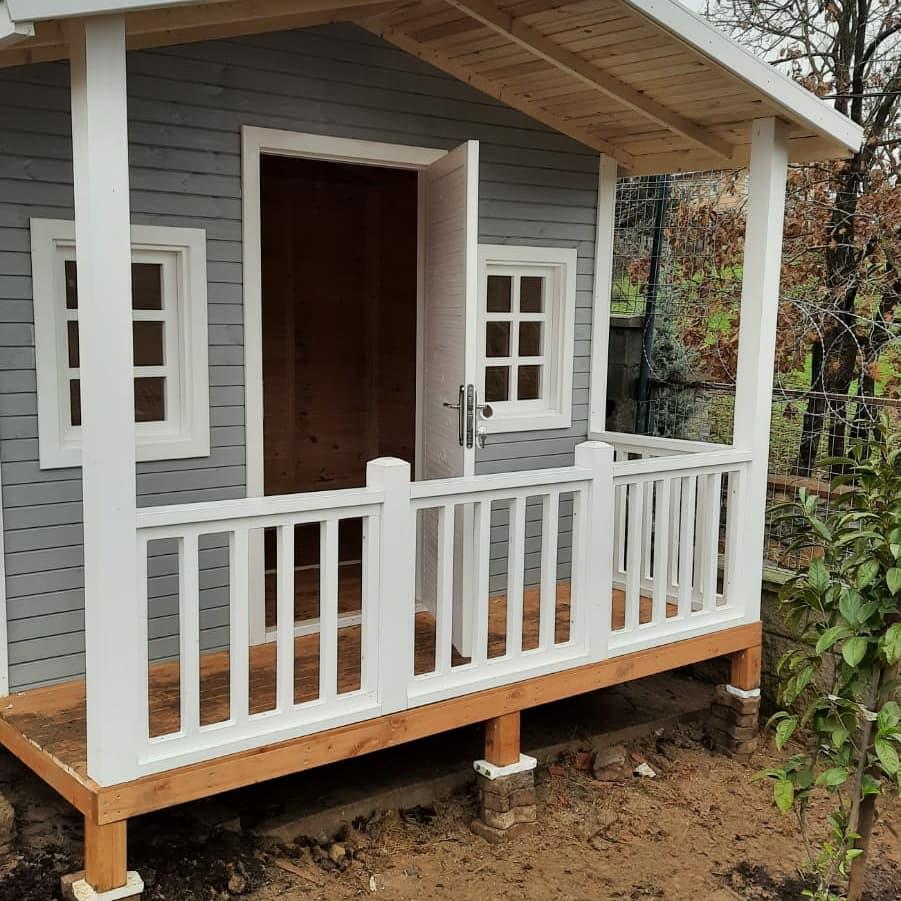 3×3 9m² Ahşap Ardiye – Depo - Hobi EviAhşap KulübeWoodzanya