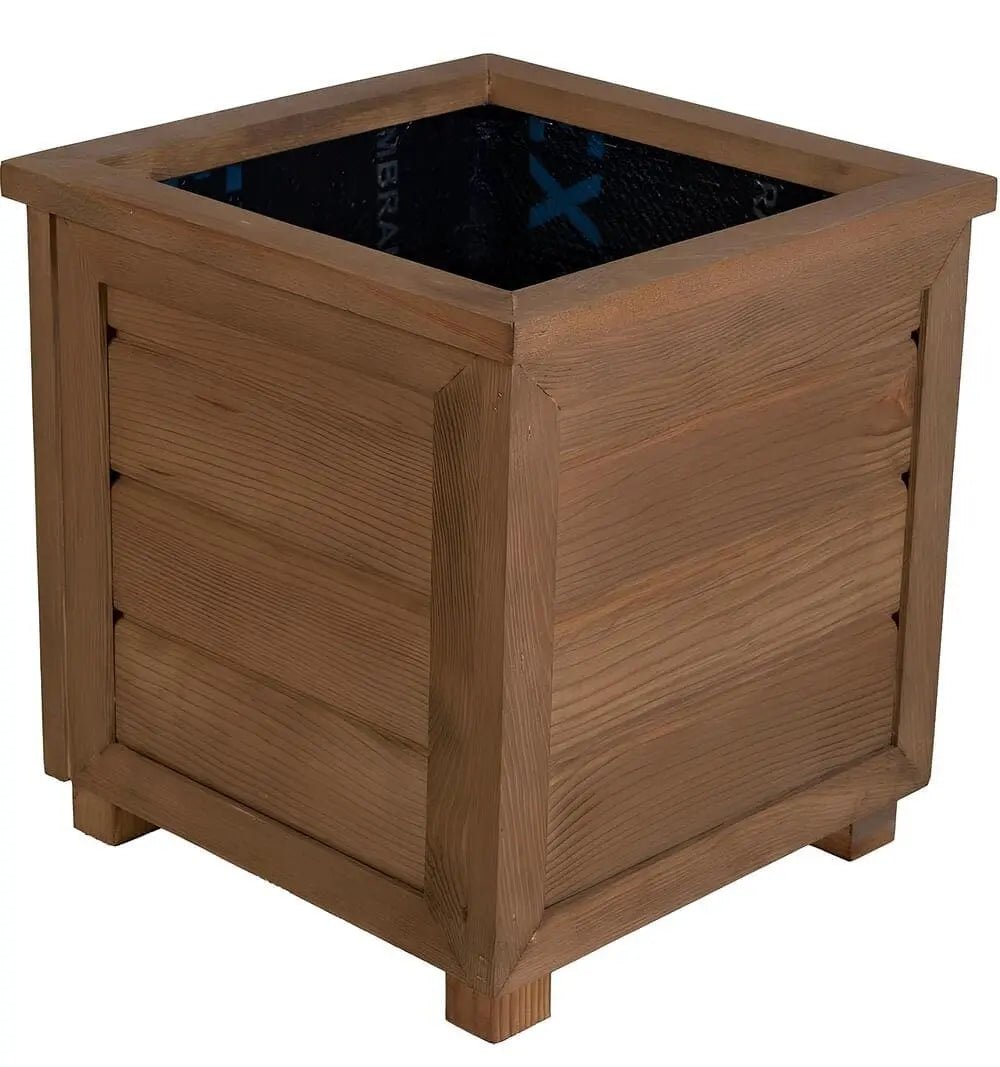 36x36x39 cm Dış Mekan Modern Ahşap SaksıAhşap SaksıWoodzanya