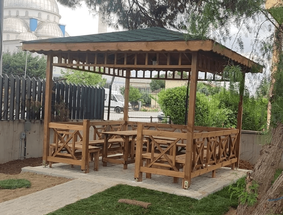 3x3 9m2 Kamelya Çardak ModeliAhşap Kamelya & ÇardakWoodzanya