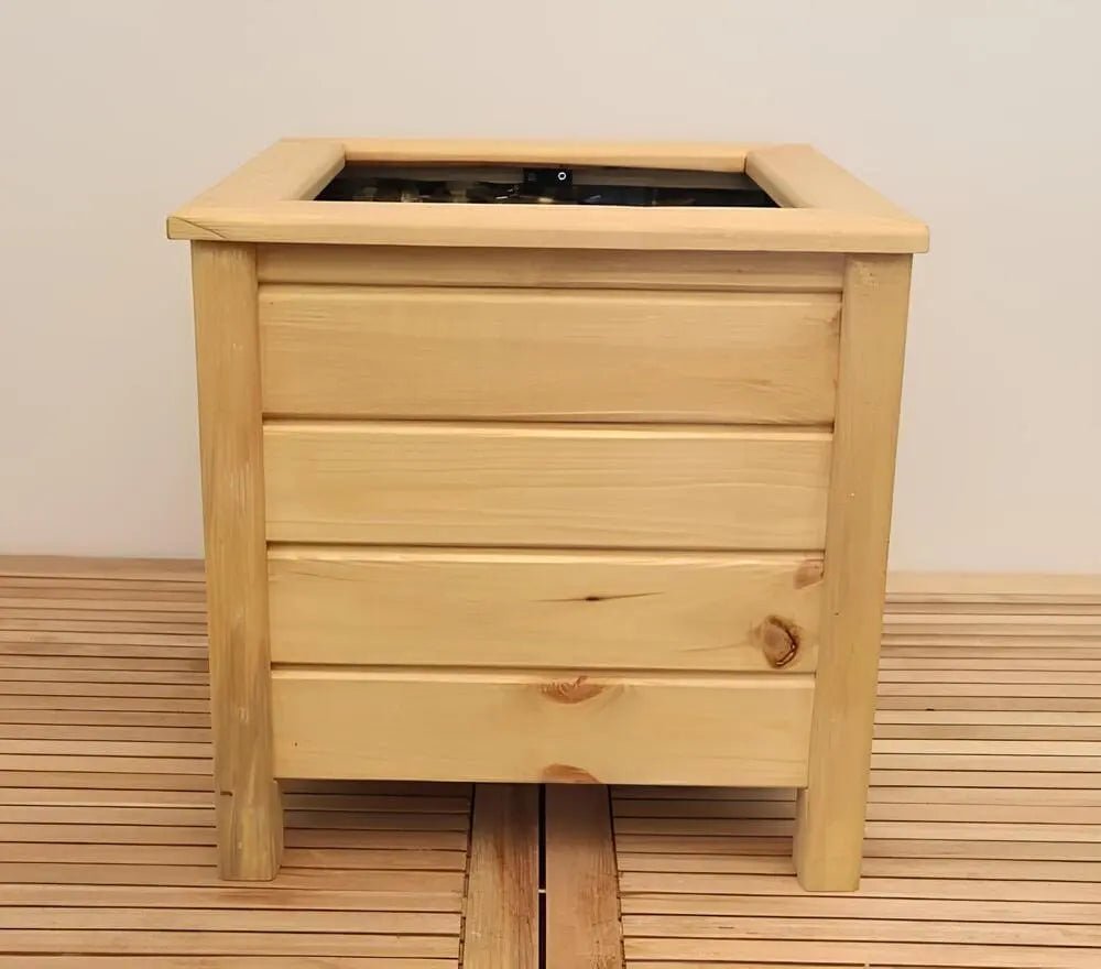 47x47x47 cm Dış Mekan Ahşap SaksıAhşap SaksıWoodzanya