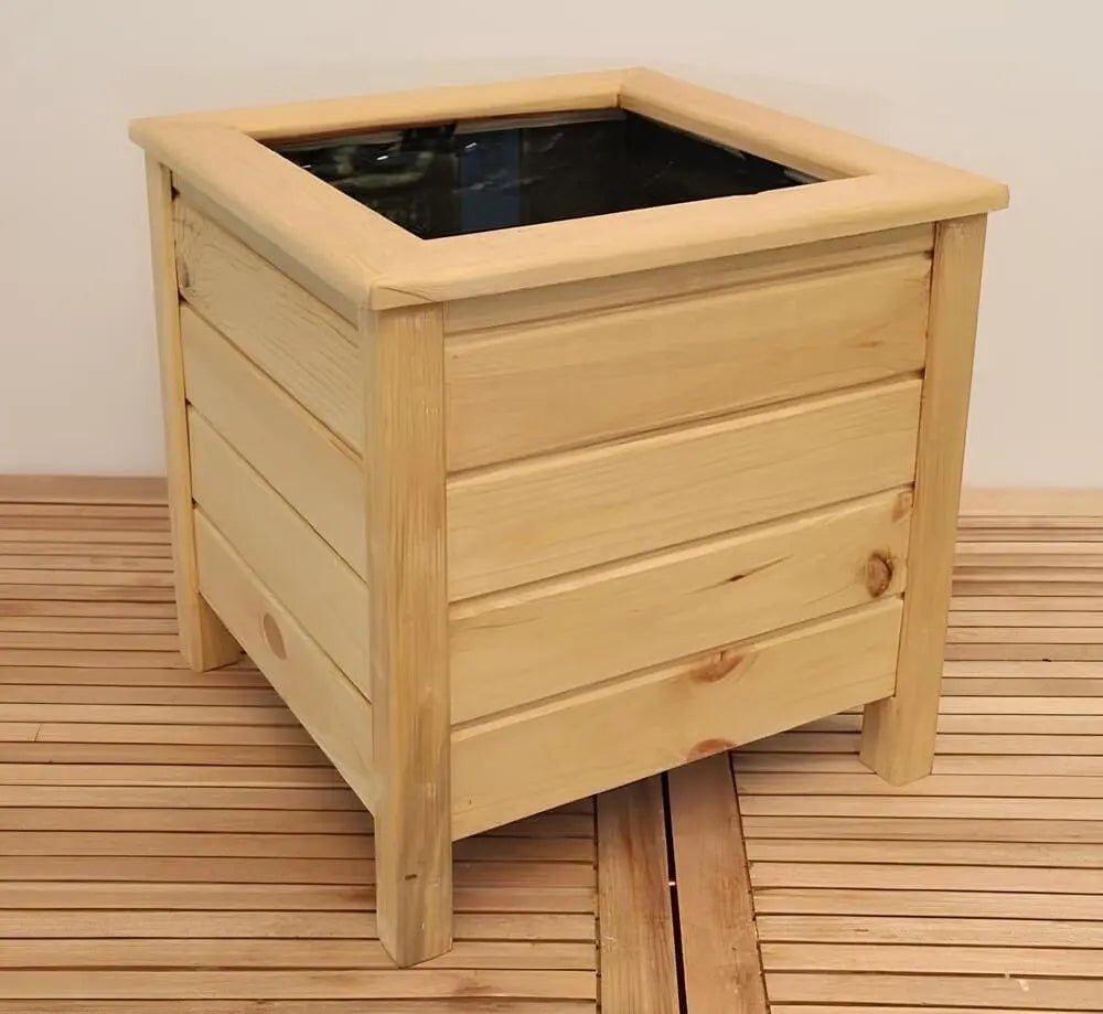 47x47x47 cm Dış Mekan Ahşap SaksıAhşap SaksıWoodzanya