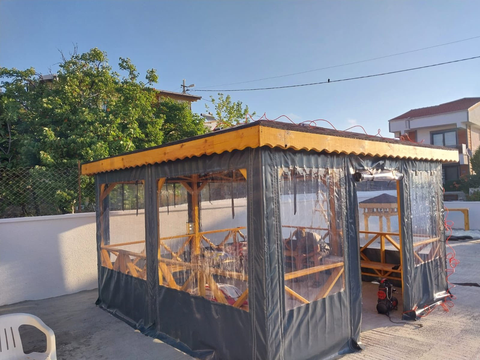 4x4 16m² Brandalı Site, Apartman Bahçe Kamelya