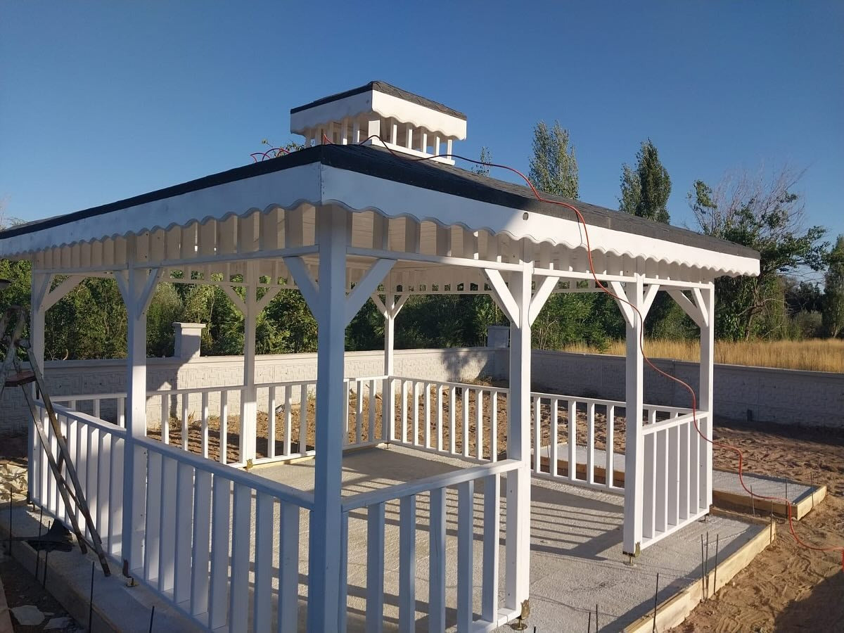 4x4 16m² Personel Sigara İçme, Mola ve Dinlenme Alanı İçin Kamelya