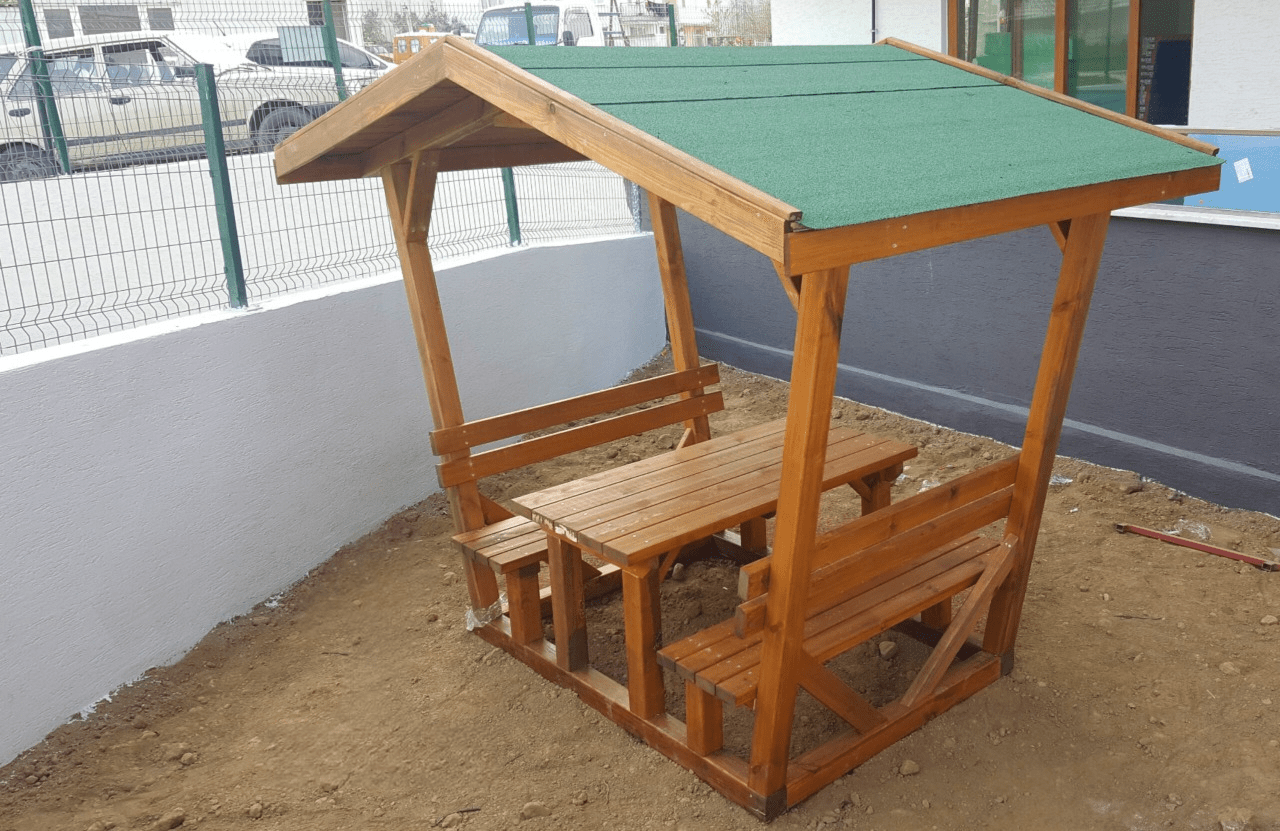 6 Kişilik Ahşap Piknik Masası, ÇardakAhşap Kamelya & ÇardakWoodzanya