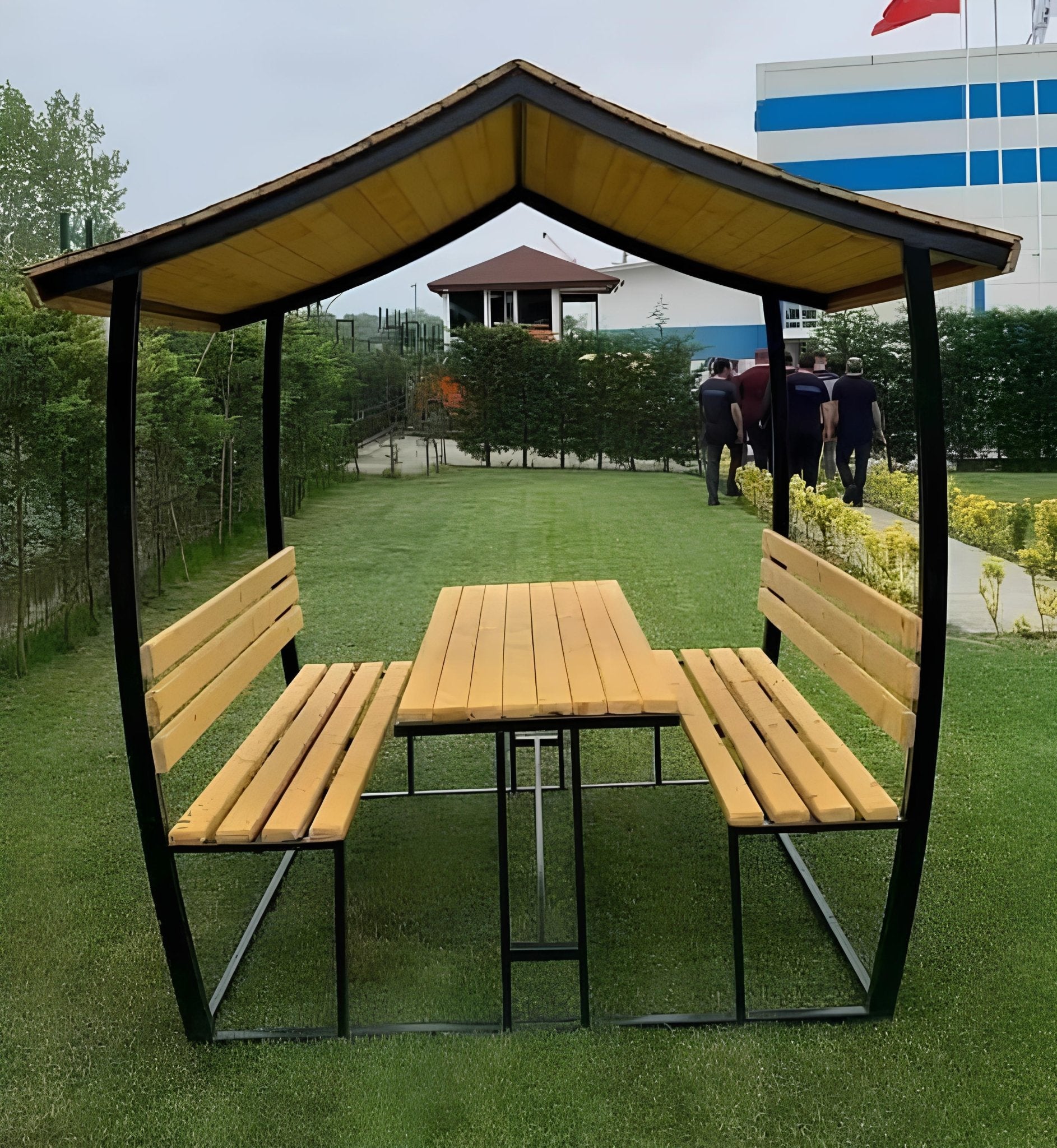 6 Kişilik Japon Çatı ÇardakÇardakWoodzanya