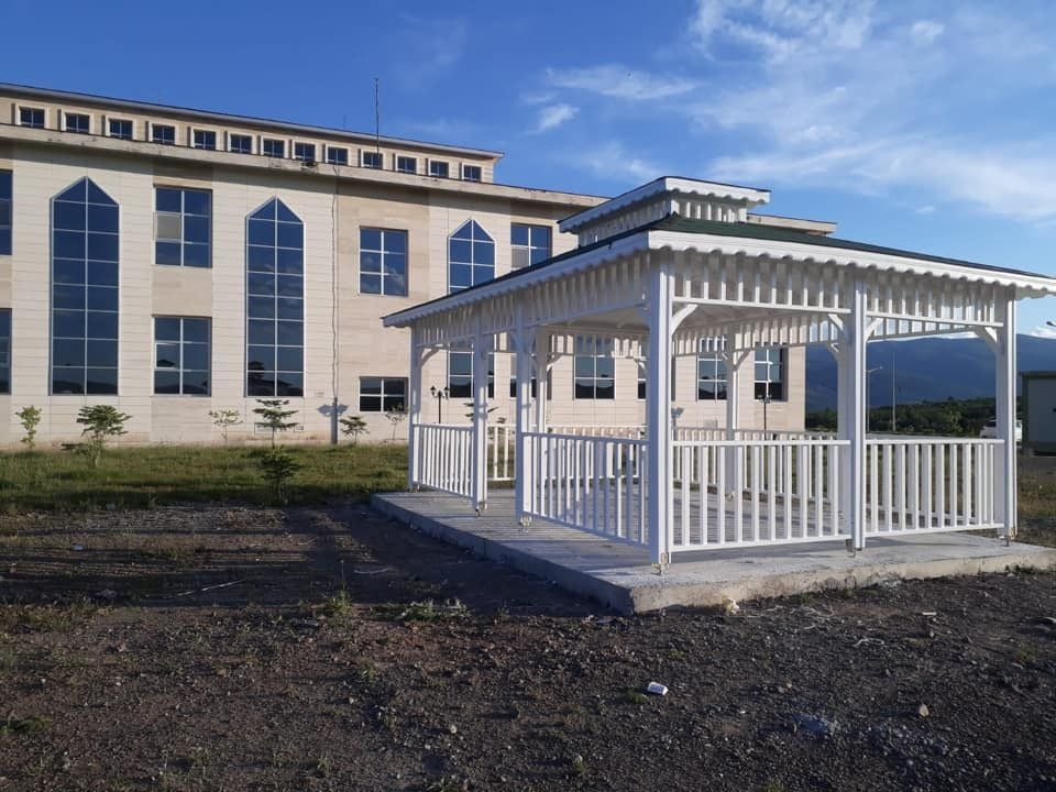 6x4 24m² Beyaz Ahşap Kamelya