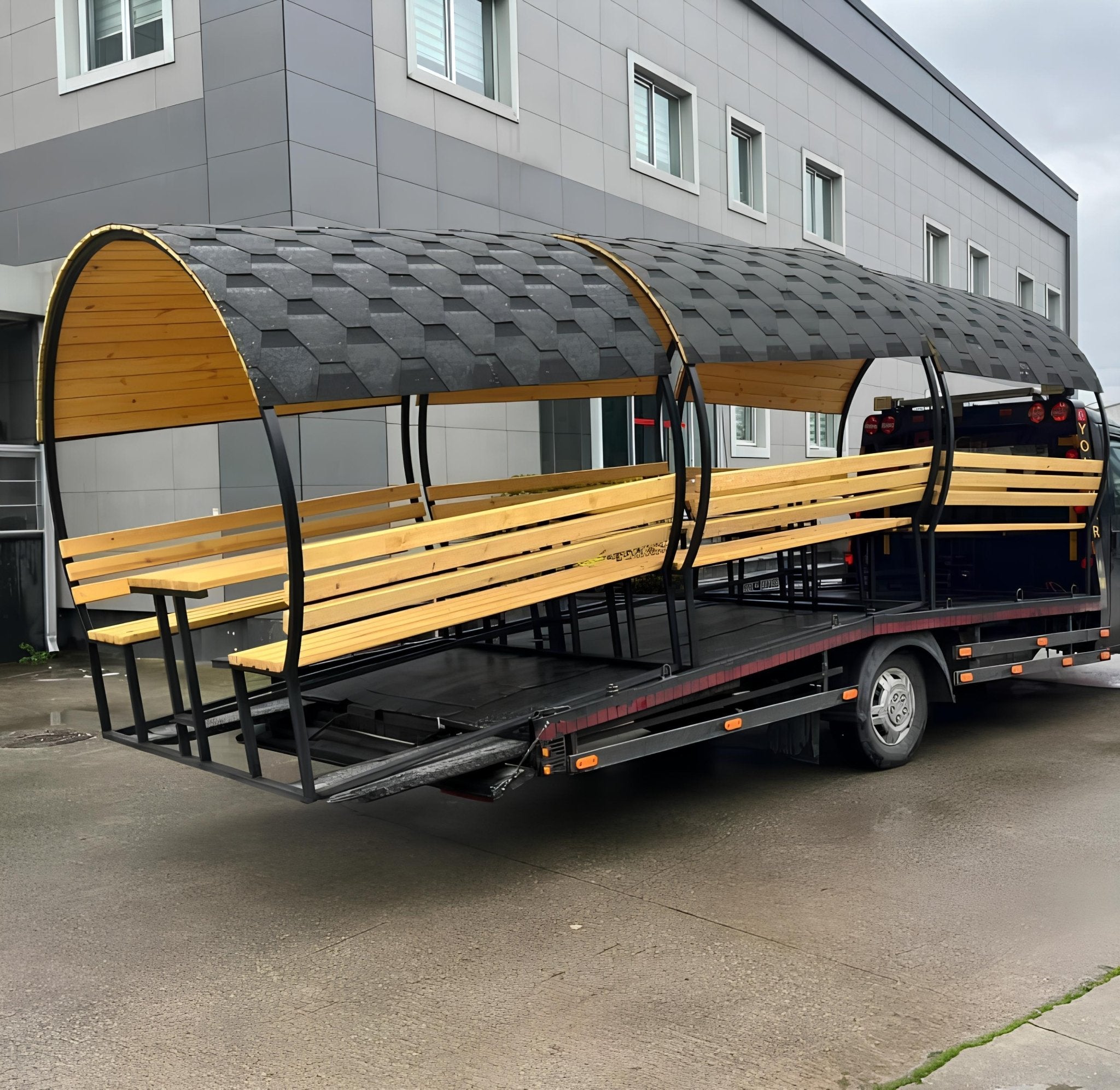 8 Kişilik Ahşap Kamelya Piknik MasasıÇardakWoodzanya