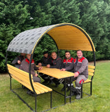 8 Kişilik Ahşap Kamelya Piknik MasasıÇardakWoodzanya