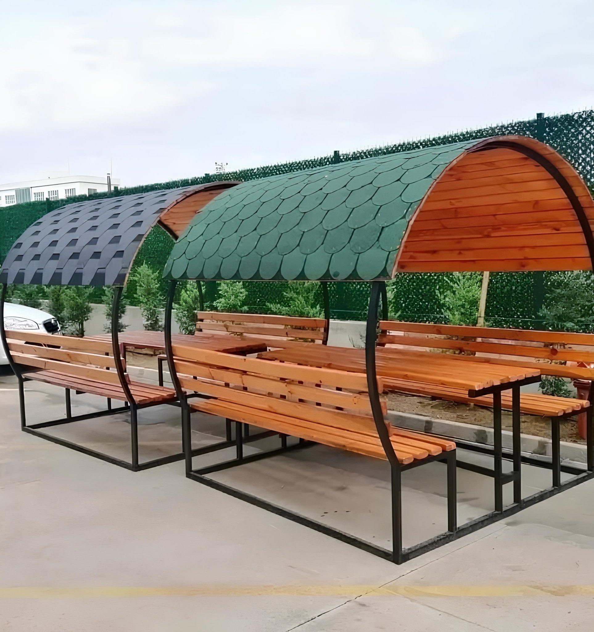 8 Kişilik Ahşap Kamelya Piknik MasasıÇardakWoodzanya