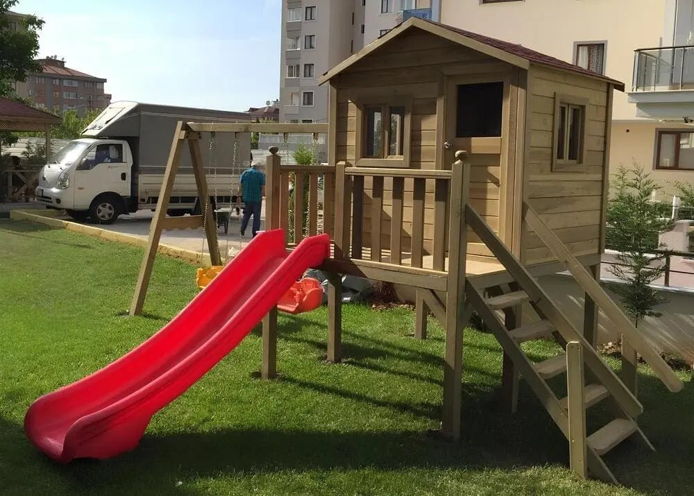 Ahşap Bahçe Oyun EviAhşap Çocuk Oyun EviWoodzanya