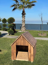 Ahşap Büyük Boy Köpek KulübesiKöpek KulübesiWoodzanya