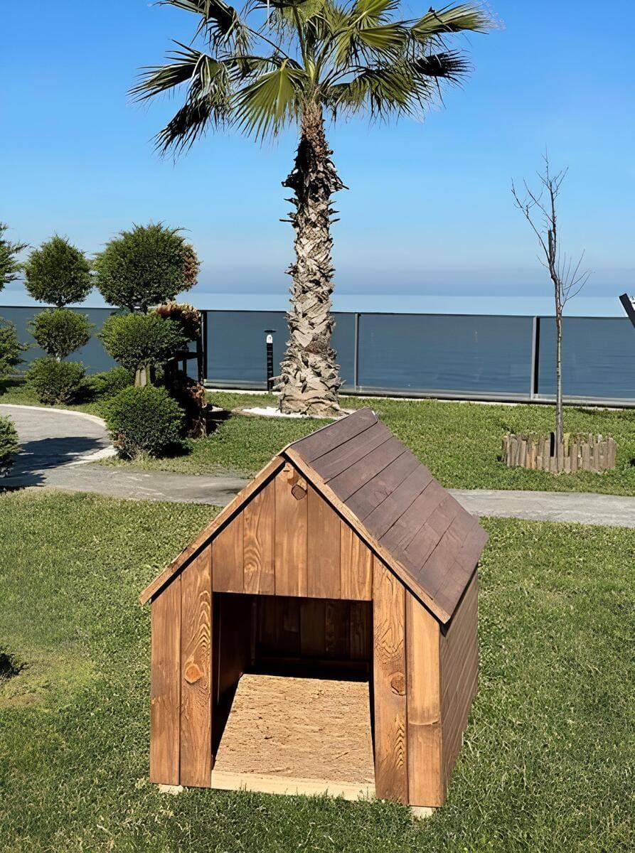 Ahşap Büyük Boy Köpek KulübesiKöpek KulübesiWoodzanya