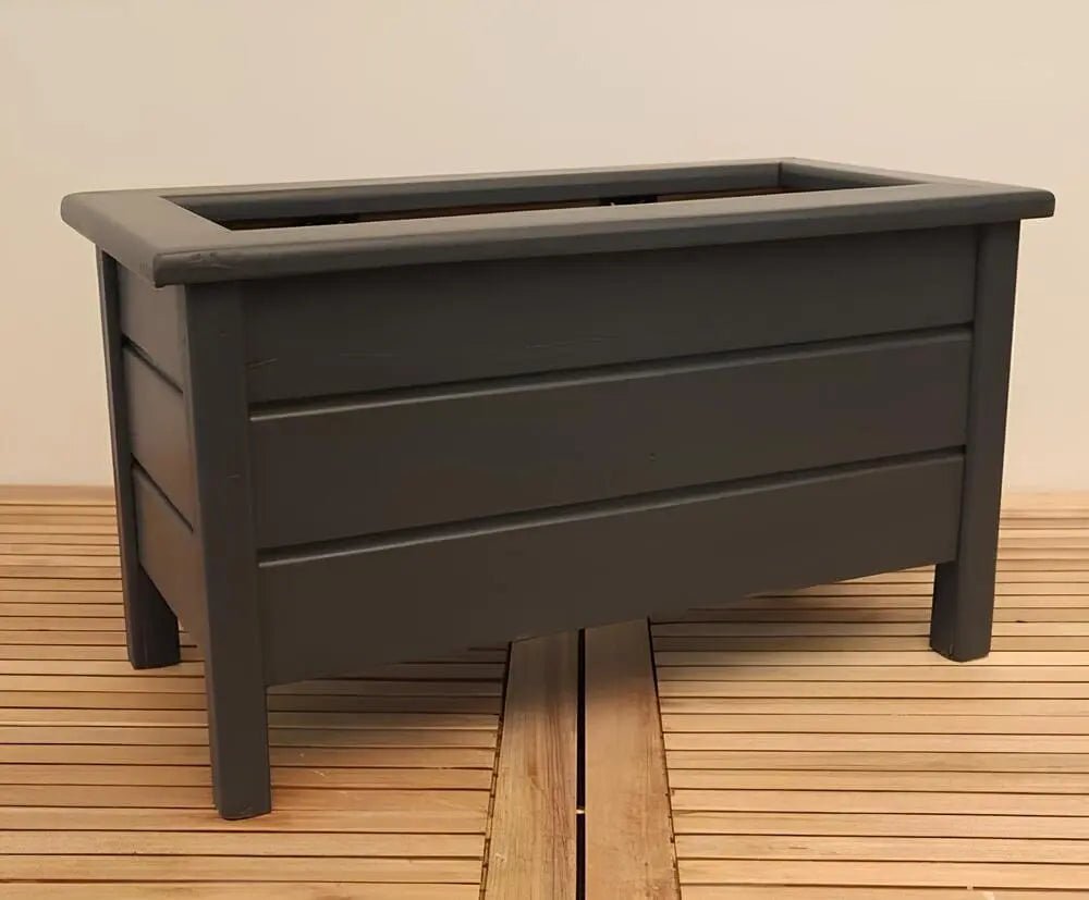 Ahşap Dış Mekan Saksı Çiçeklik 60x30x34 cmAhşap SaksıWoodzanya