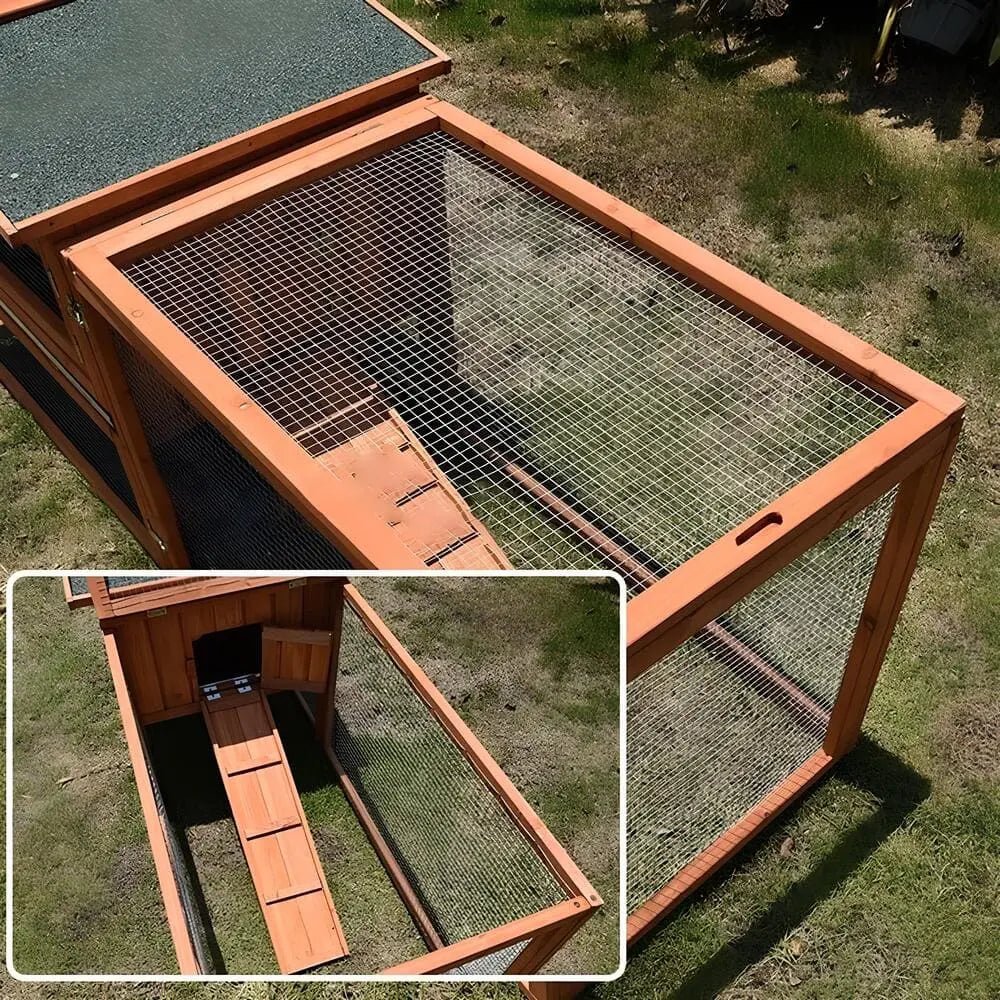 Ahşap Tavşan Kafesi MundoTavşan YuvasıWoodzanya