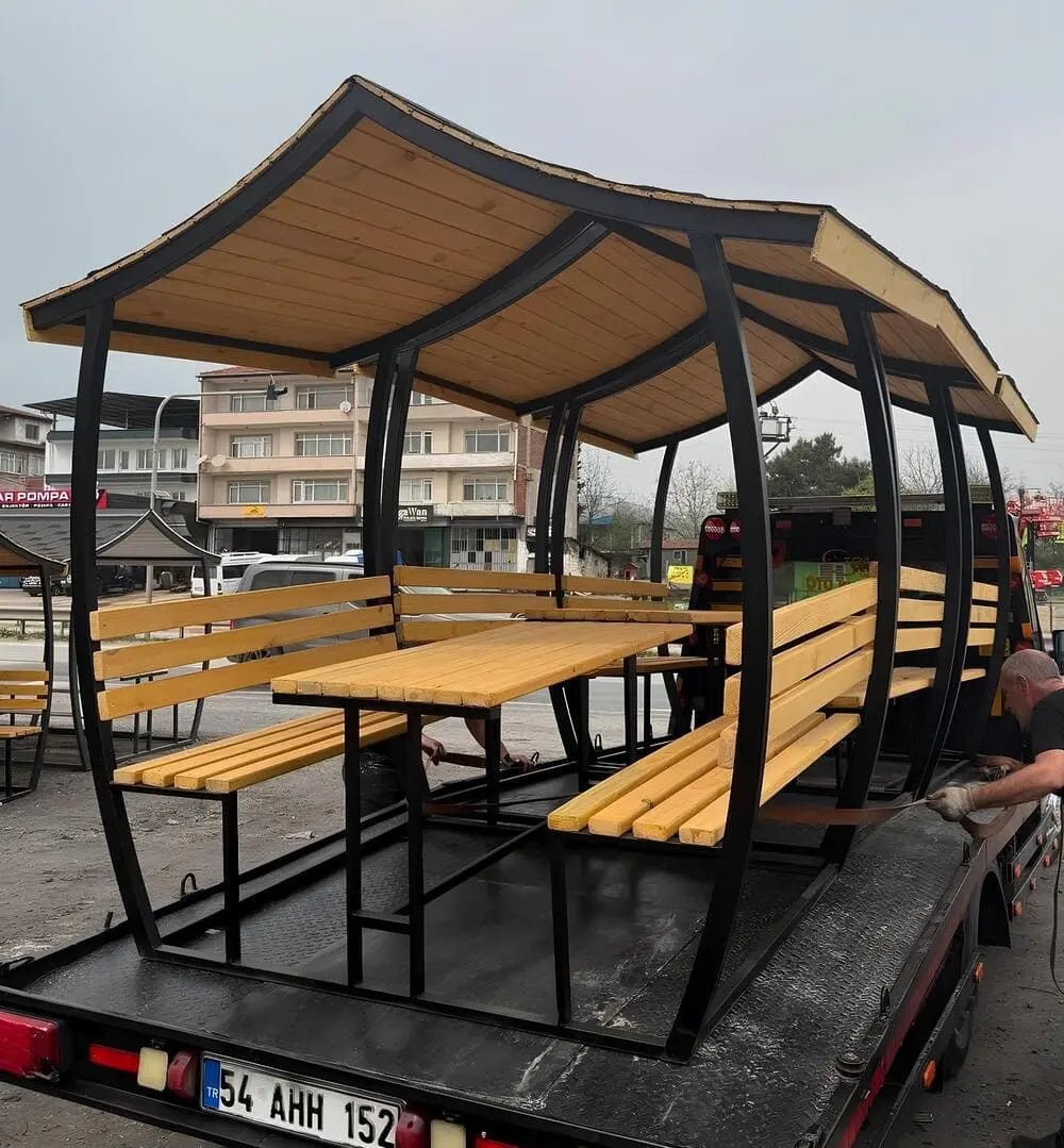 Çardak, Kamelya Fiyatları, 8 Kişilik Japon Çatı ÇardakÇardakWoodzanya