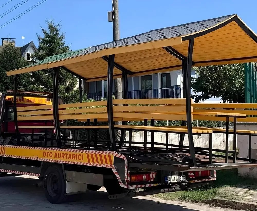 Çardak, Kamelya Fiyatları ve Modelleri 6 Kişilik Japon ÇatıÇardakWoodzanya