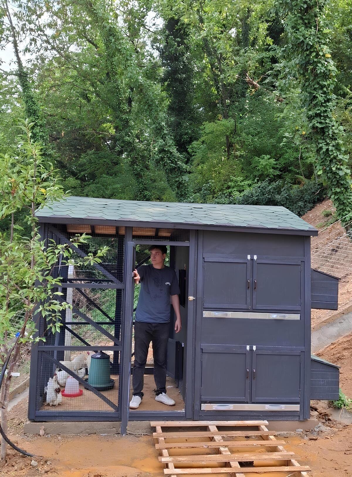 Honey Ahşap Lüks Tavuk KümesiTavuk KümesiWoodzanya