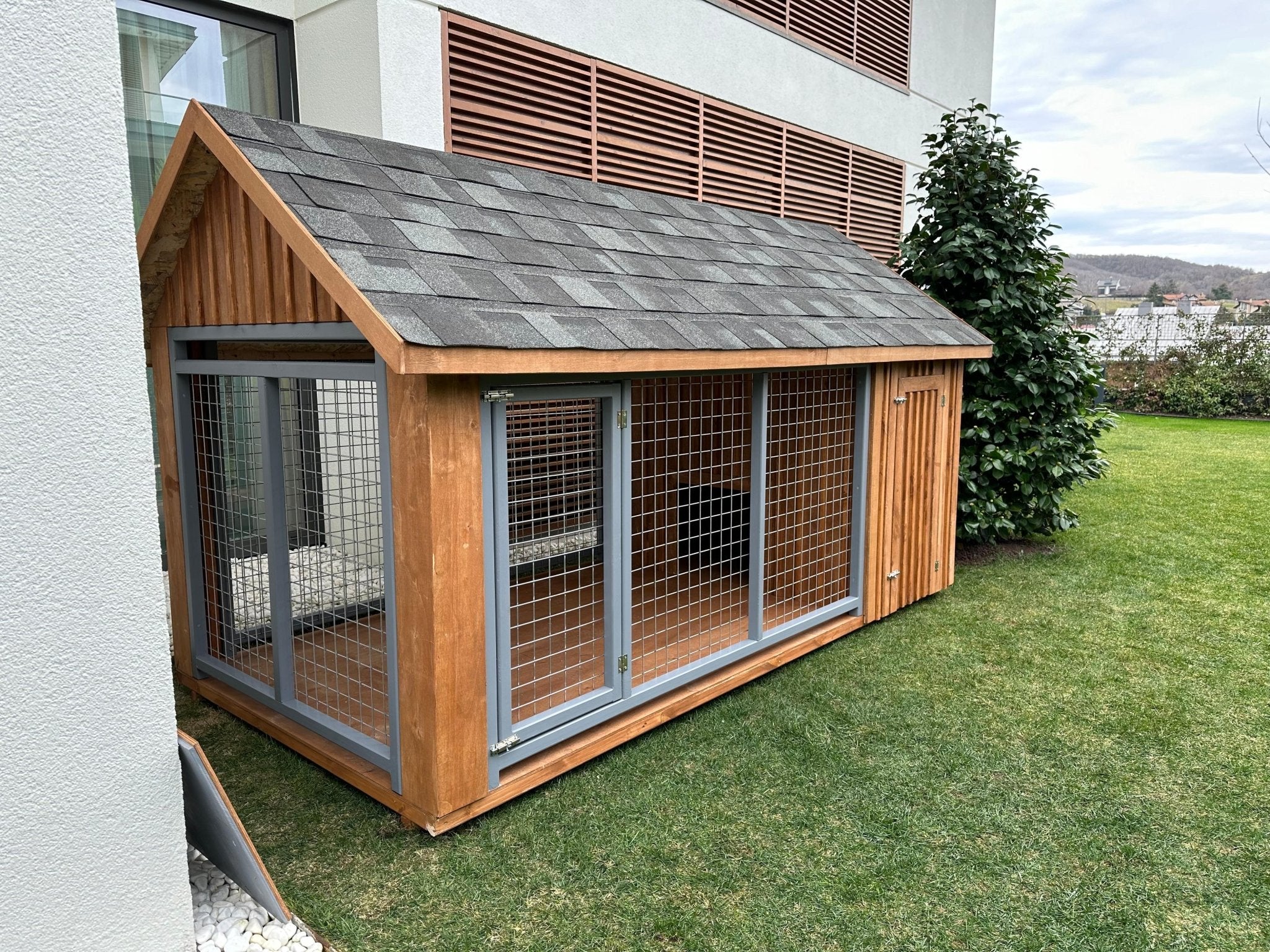 Ospendos Ahşap Köpek KulübesiKöpek KulübesiWoodzanya