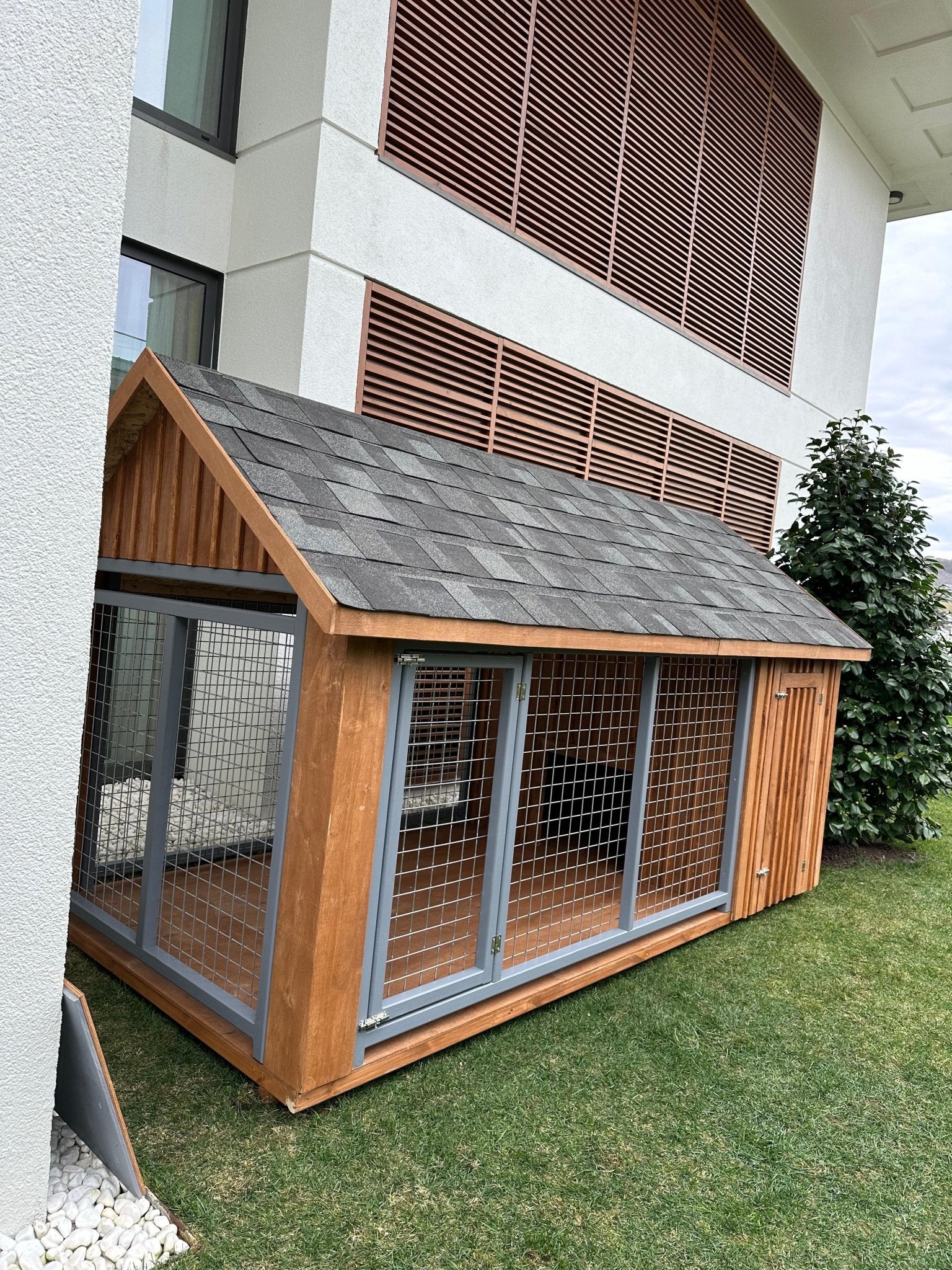 Ospendos Ahşap Köpek KulübesiKöpek KulübesiWoodzanya