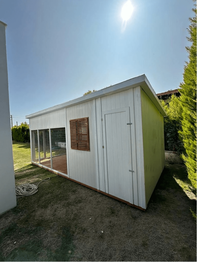 Perisu Ahşap Köpek KulübesiKöpek KulübesiWoodzanya