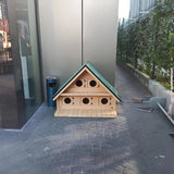 Sokak Kedileri için 5 Kedilik Ahşap Kedi EviKedi EviWoodzanya