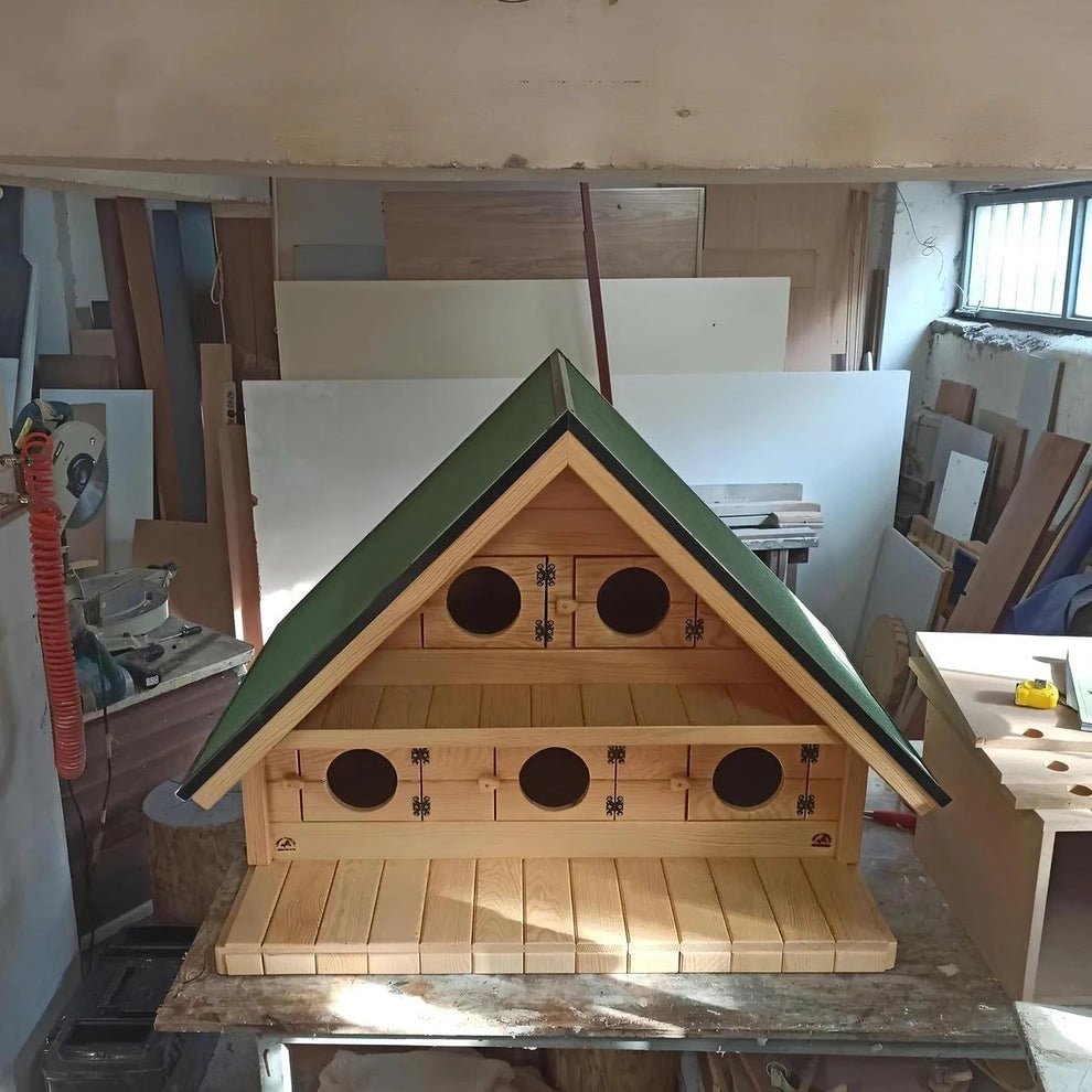 Sokak Kedileri için 5 Kedilik Ahşap Kedi EviKedi EviWoodzanya