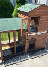 Tavuk, Tavşan Kümesi, Kulübesi 150x70x130cmTavşan YuvasıWoodzanya