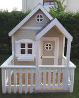 Verandalı Ahşap Çocuk Oyun EviAhşap Çocuk Oyun EviWoodzanya