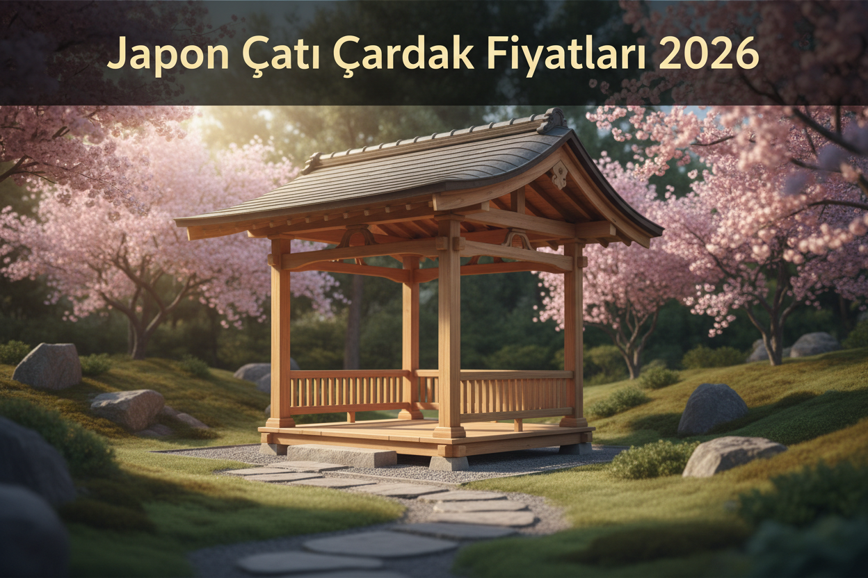 Japon Çatı Çardak Fiyatları 2026
