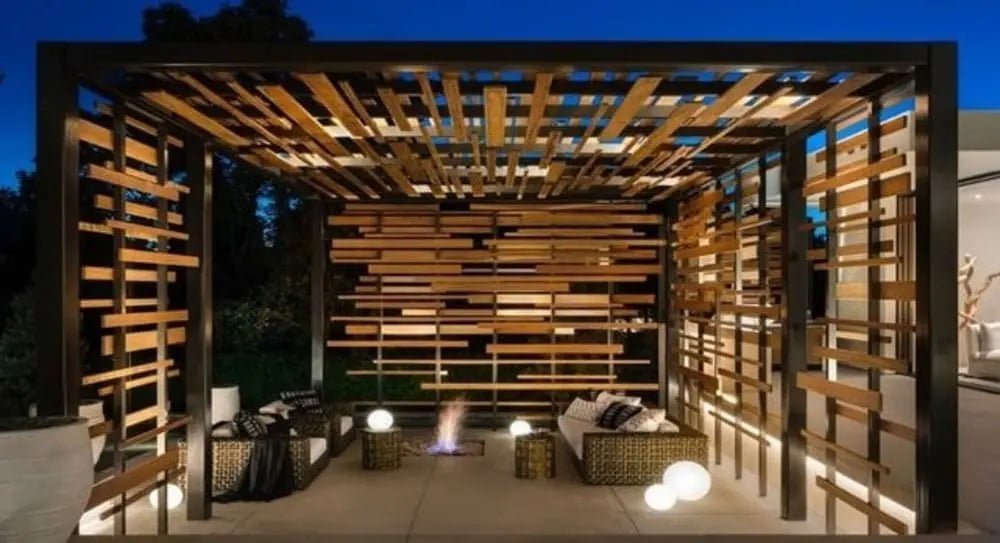 Bahçede Üstü Kapalı Oturma Yerine Ne Denir? - Woodzanya