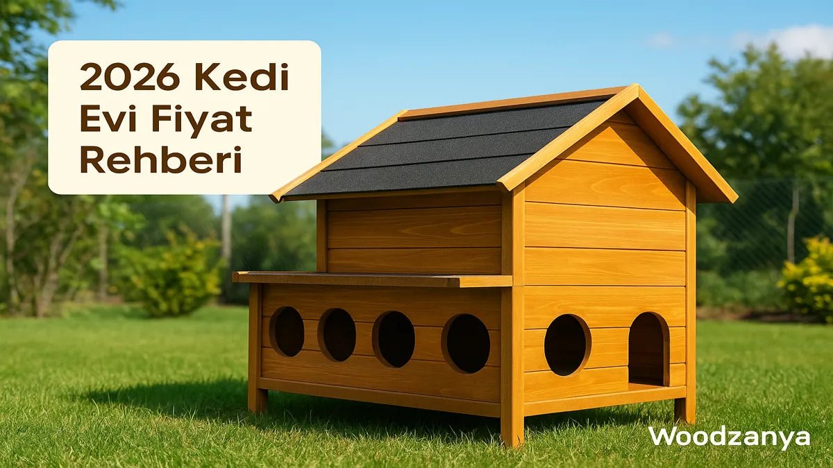Dış Mekân Ahşap Kedi Evi Fiyatları ve Modelleri 2026 - Woodzanya