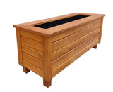 100x30x45 cm Pervazlı Lambri Ahşap SaksıAhşap SaksıWoodzanya