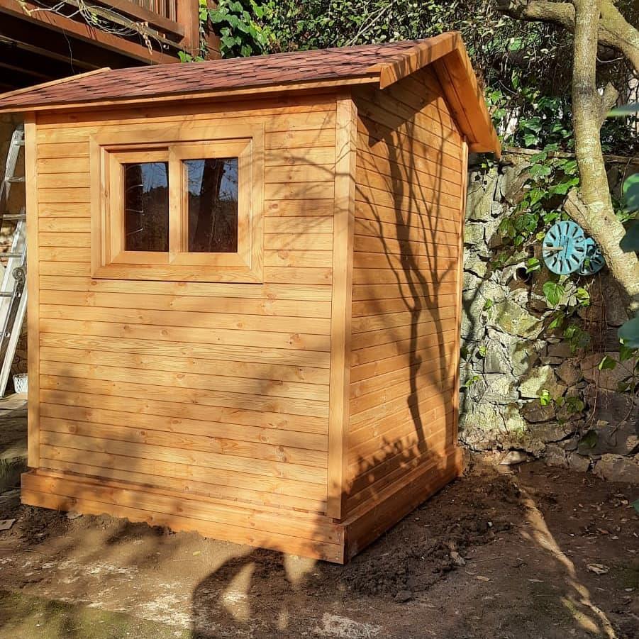 1.5×2=3m² Ahşap Ardiye – DepoBahçe KulübesiWoodzanya