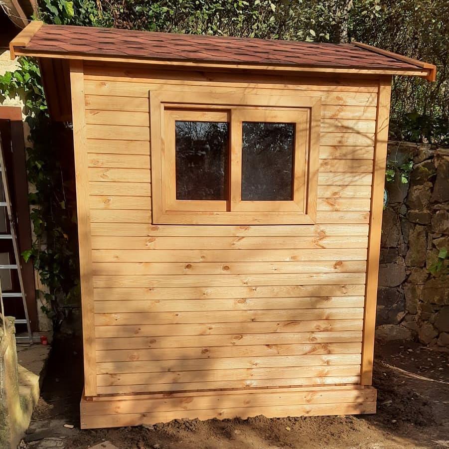 1.5×2=3m² Ahşap Ardiye – DepoBahçe KulübesiWoodzanya