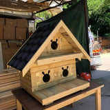 3 Kedilik Ahşap Kedi Evi – Sokak Kedileri içinKedi EviWoodzanya