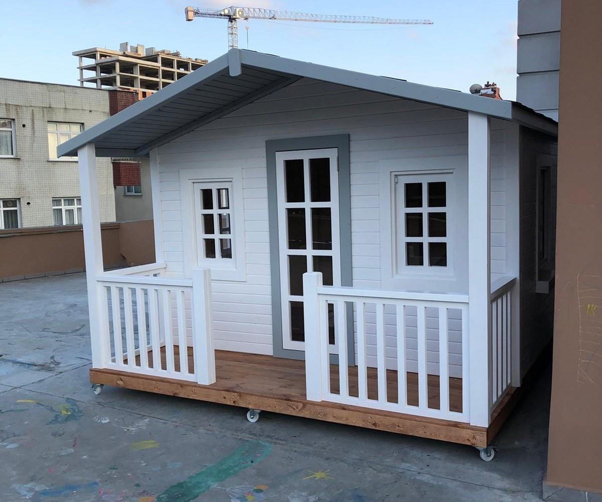3×3 9m² Ahşap Ardiye – DepoAhşap KulübeWoodzanya