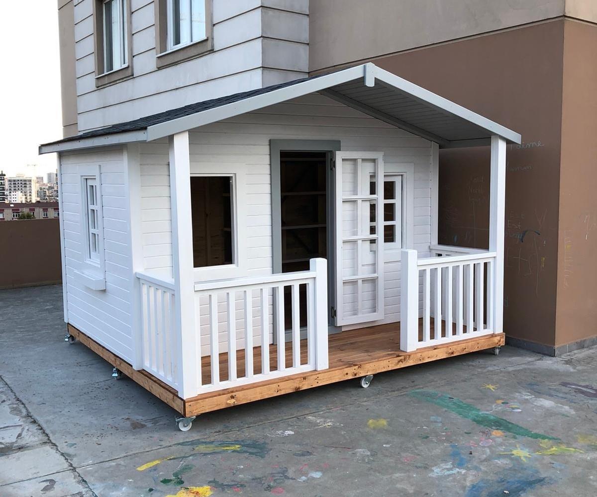 3×3 9m² Ahşap Ardiye – DepoAhşap KulübeWoodzanya