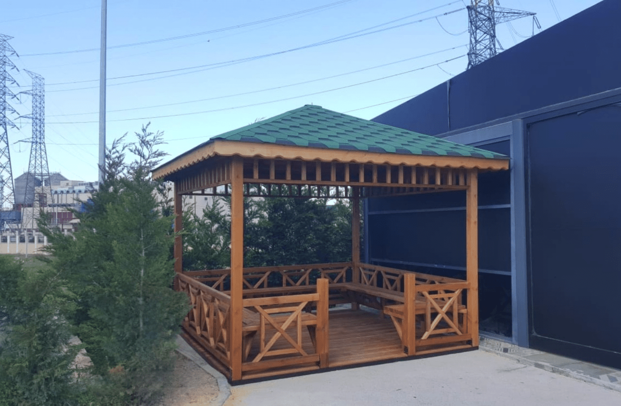 3x3 9m2 Kamelya Çardak ModeliAhşap Kamelya & ÇardakWoodzanya