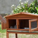 Ahşap Tavşan Kafesi MundoTavşan YuvasıWoodzanya