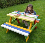 Çocuk Piknik Masası Ahşap