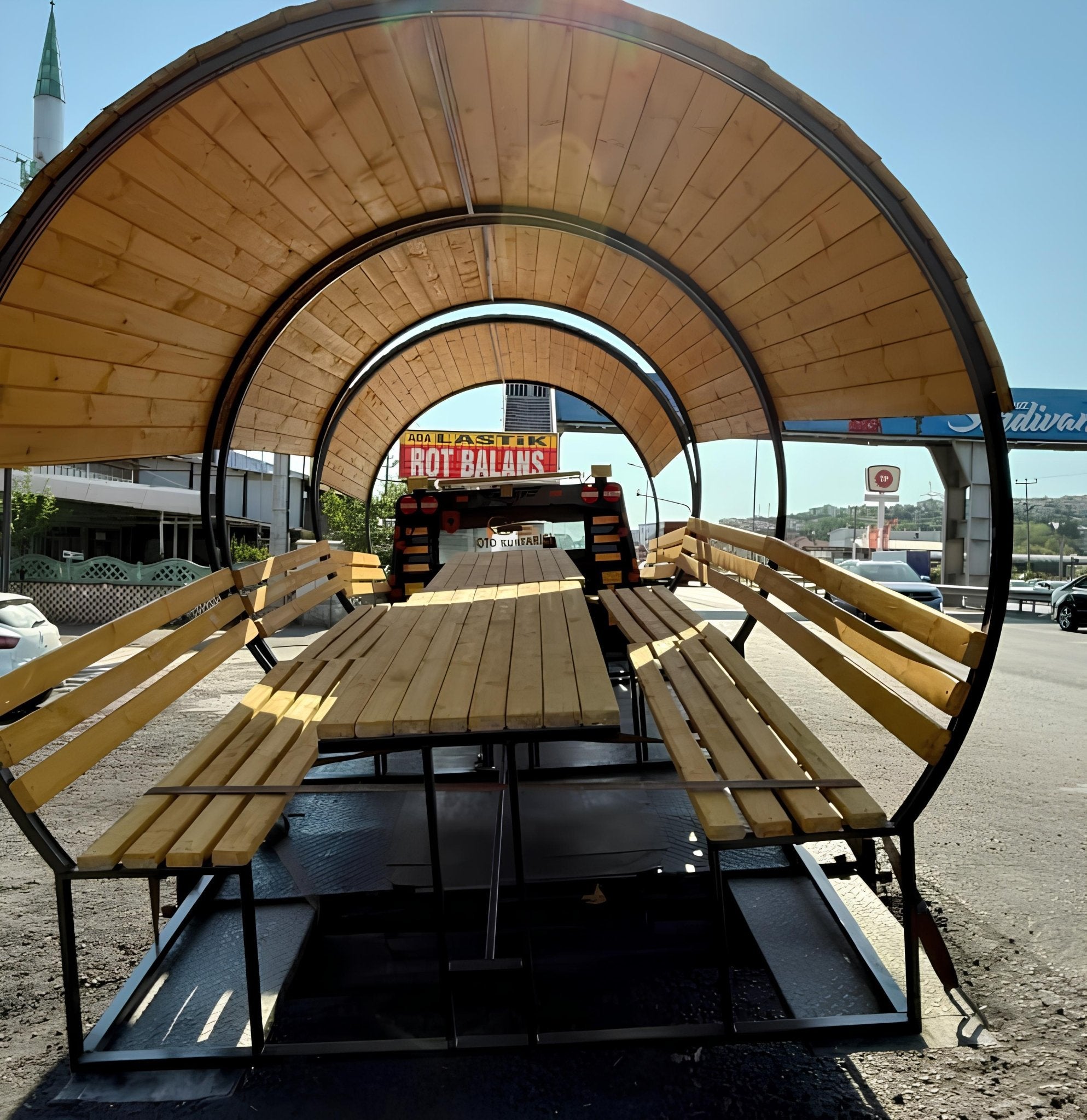 Kocaeli 6 Kişilik Tamtur Çatı ÇardakÇardakWoodzanya