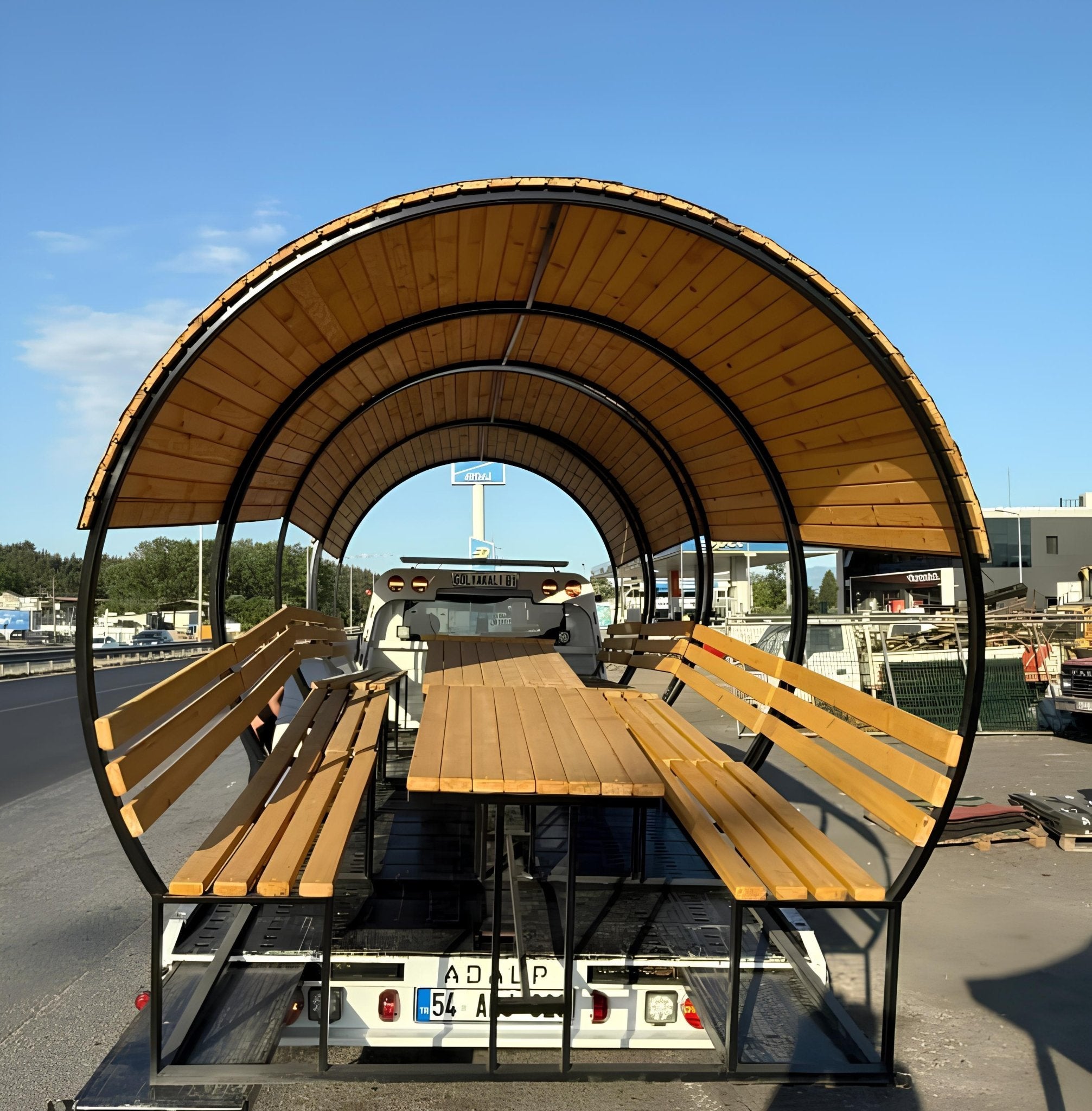 Kocaeli 8 Kişilik Tamtur Çatı Bahçe ÇardakÇardakWoodzanya