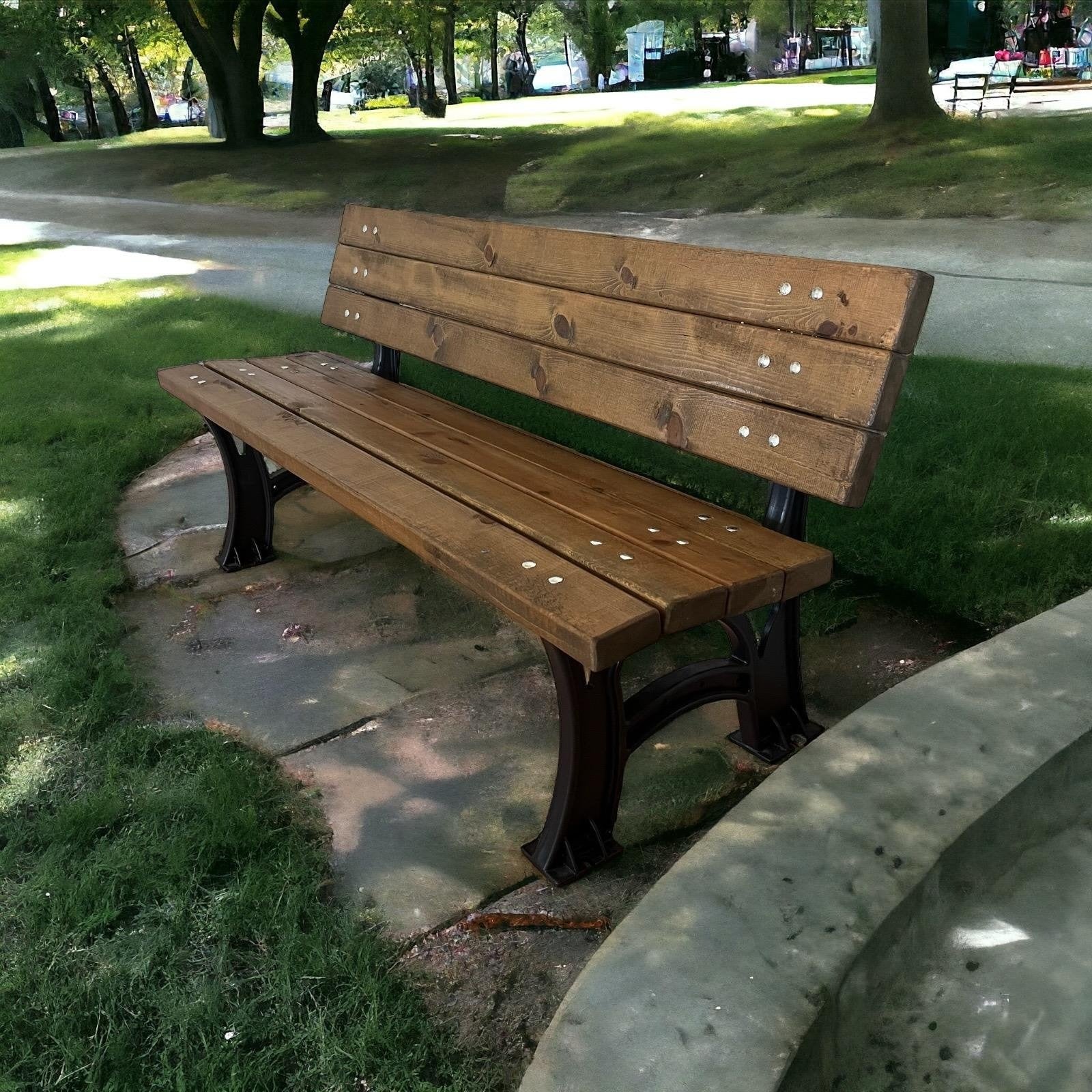 Kompozit Oturma Bankı – Dış Mekân İçin Dayanıklı Park Bankı